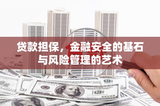 关岭贷款担保，金融安全的基石与风险管理的艺术
