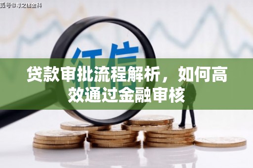 关岭贷款审批流程解析，如何高效通过金融审核