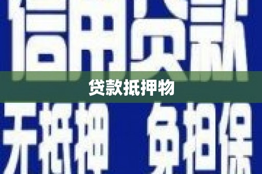 关岭贷款抵押物