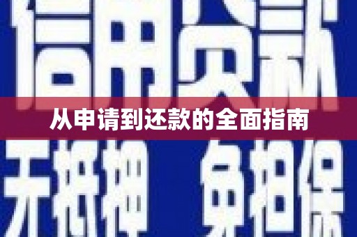 关岭从申请到还款的全面指南