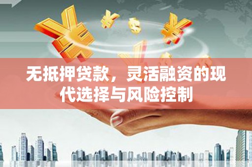 关岭无抵押贷款，灵活融资的现代选择与风险控制