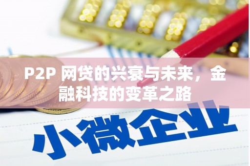 关岭P2P 网贷的兴衰与未来，金融科技的变革之路