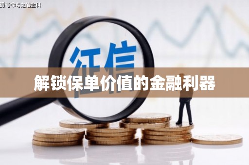 关岭解锁保单价值的金融利器
