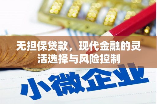 关岭无担保贷款，现代金融的灵活选择与风险控制