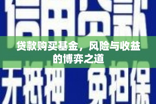 关岭贷款购买基金，风险与收益的博弈之道