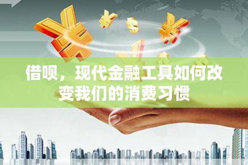 关岭借呗，现代金融工具如何改变我们的消费习惯