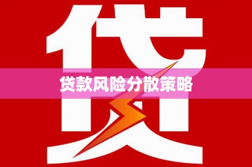 关岭贷款风险分散策略