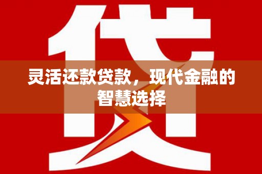 关岭灵活还款贷款，现代金融的智慧选择
