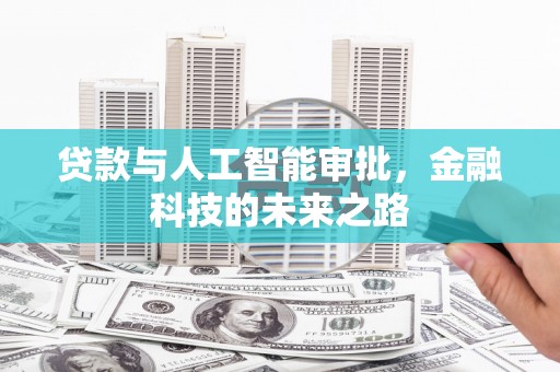 关岭贷款与人工智能审批，金融科技的未来之路