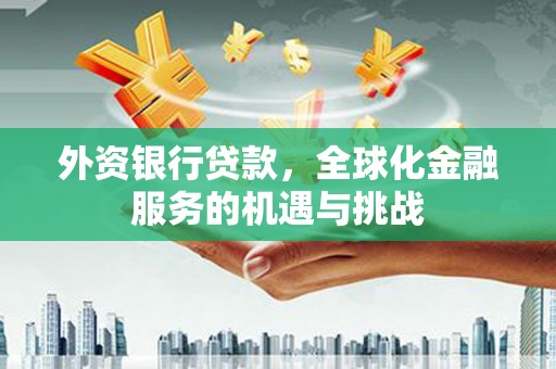 关岭外资银行贷款，全球化金融服务的机遇与挑战