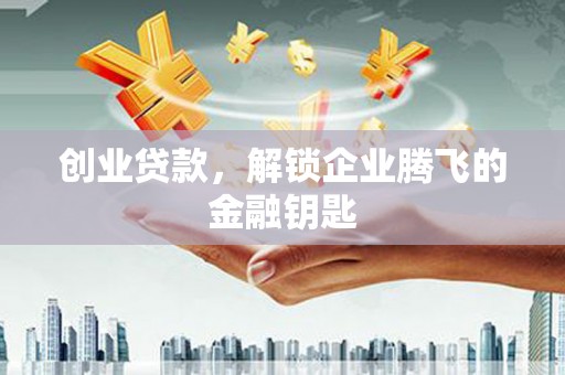 关岭创业贷款，解锁企业腾飞的金融钥匙